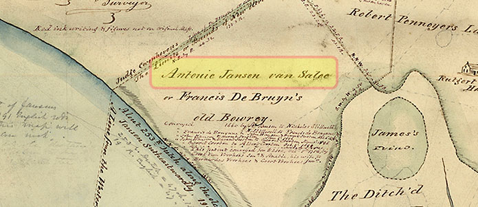 Map of Gravesend Long Island